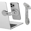 Magnetisk telefonhållare för laptop, 3-dimensionellt justerbart fäste för Continuity Camera