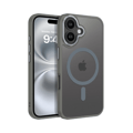 iPhone 16 Fodral - Magsafe Frostat Skal - Grå Grå grå gray