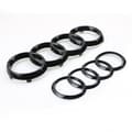 Audi blank logo ring foran og bak 273MM 192MM A1 A3 A4 A5