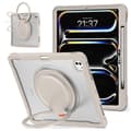 Fodral för iPad Pro 13 (2024) Roterande Stativ PC+TPU+Silikon Surfplatteskydd