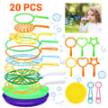 [RM]20 st/set Bubbelstavar Barn Stora Bubblor Stavset Bubbelstav Bubbelstavssortiment Bubbelmaskinsleksak
