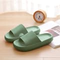 Kvinner Chunky Platform Cloud Tøfler grønn 34/35 (230mm) green 34/35（230mm）