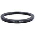 62mm-52mm 62mm till 52mm svart step down-adapterring för kamera