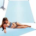 Miniatyrbilde 1 av 2: Strandmatte filter sandfri XXL 200x200cm