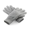 Beechfield Unisex Klassiska Thinsulate Termiska Vinterhandskar S/M Heather Gray S/M. Heather Gray S/M. Heather Gray S/M.
