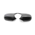 Bil Kolfiber Mönster Backspegel Kåpa Sidospegel Fodral Trim För 3-serie E90 E91 E92 2008-