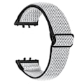 Miniatyrbillede 1 af 5: Vævet Armbånd i Elastisk Materiale til Samsung Galaxy Fit3 SM-R390, Sort Kobling Style E