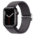 Pikkukuva 3 / 10: Elastinen Punottu Apple Watch -ranneke 38 mm / 40 mm / 41 mm - Vihreä Grön Grön