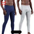 Miniatyrbild 1 av 6: 2-pack Värmeunderkläder för Män 50S Ren Bomull Vinter Varma Byxor Mjuk Elastisk Underdel Långa Kalsonger Herr U Konvex Leggings 6 6 XXXL