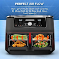 Miniatyrbild 3 av 7: 2 st Airfryer-galler, 4 spett Rostfritt stål grillgaller