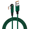 Miniatyrbilde 1 av 10: 120W hurtigladekabel USB Type-C-ledning 1M 1m