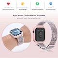 Miniatyrbilde 3 av 5: H-formet integrert flettet nylonrem med TPU-skall for Huawei Watch Fit 3-Perf Style H