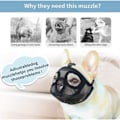 Miniatyrbilde 3 av 4: Justerbar Bulldog Munnkurv - Stopp Biting, Tygging og Bjeffing (Størrelse M)
