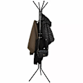 Miniatyrbillede 4 af 10: Frakkeholder / Tøjstativ - 170cm Black Svart