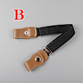 Miniatyrbillede 2 af 10: Børne Anti-Nedtræksbælter Jeans Taljebånd Stretch Taljebælte Spænde Fri Elastisk Som billedet Like the picture D
