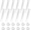 12 st Poolstift, Ersättningsstift, Plastpooltätningar, Plaststift, Pooltätningar, Stift för Poolram, Pooltätningsstift (12 st)