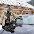 Miniatyrbilde 4 av 5: Elektrisk roterende isskrape for snøfjerning, gul