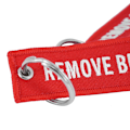 Pikkukuva 4 / 4: Remove Before Flight -matkatavaramerkki - Avaimenperä - Korkea laatu -,ZQKLA