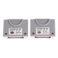 Miniatyrbillede 4 af 5: 1. hukommelseskort til Nintendo 64 Controller N64 Controller Pack Expa En Størrelse