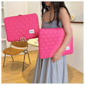 Miniatyrbild 8 av 10: Laptopfodral Bärväska Fodral ROSA RÖD 14 TUM 14 TUM rosa röd rose red 14inch-14inch