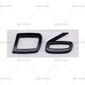 Miniatyrbild 4 av 11: D2 D3 D4 D5 D6 D7 D8 etikett passar för Volvo modifierad bil deplacement bakre digital engelska D2-Black