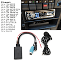 Miniatyrbillede 7 af 8: Bluetooth 5.0 AUX-kabeladapter med mikrofon Passer til Alpine KCE‑236B CDA‑9852/E CDE‑9887/R