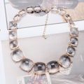 Miniatyrbilde 4 av 10: Choker Halskjede Dame Smykker FARGERIKT SETT FARGERIKT SETT colorful set colorful set