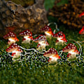 Miniatyrbilde 2 av 4: Juledekorasjoner, sopp LED-lysslynge, 3 meter 30 LED jul
