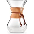 Chemex kaffebryggare med träkrage