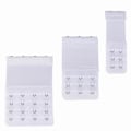Miniatyrbilde 4 av 4: BH-forlenger, 2 kroker/3 kroker/4 kroker BH elastisk forlenger, 10,9 cm x 7,6 cm, 10,2 cm x 5,6 cm, 9,7 cm x 3,3 cm, 9 stk