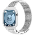 Miniatyrbild 2 av 5: Typ C Integrerad Rem Flätad Nylonrem med TPU-skal för Huawei Watch Fit 3 - Perfekt Style C