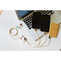 Miniatyrbilde 4 av 6: Squishmallows Ladekabel 1,2m 3in1 USB-C/Micro/Lightning Cam 75