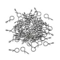 Miniatyrbilde 3 av 5: 100x Fluefiske Snaps Raskt Bytte Fiskekrok Snap Lettvekts Agn Snaps Fiskeutstyr Tilbehør Sterk Agnkobling (S) S