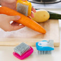 Miniatyrbild 5 av 6: 4-pack Grönsaksborste Potatisborste Grönsaksrengörare 4Pcs 4Pcs