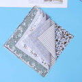 Miniatyrbilde 7 av 7: 7 stk Stoffkvadrater Ark Bomull Patchwork Håndverk DIY Søm, ZQKLA