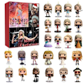 Miniatyrbillede 1 af 5: Taylor Swift Julekalender 2024 - 24 Dages Julekalender Nedtællingskalender Ornament Jule Nøglering Gaveidé Musikelsker C
