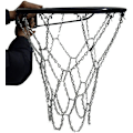 Miniatyrbillede 4 af 5: Basketballkurv Net, Basketballnet med S-kroge