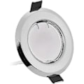 Miniatyrbillede 3 af 5: 3 stk. ultra-tynde indbyggede LED-spotlights, med 3x5w dæmpbare pærer 220v spotlightmodul, justerbart lys varm hvid 3000k