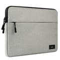 11-15,6 tommer taske med etui til bærbar computer, lysegrå Light Grey 13.3 inch