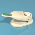 Miniatyrbilde 1 av 5: 2 i 1 DIY Dumpling Maker Dumpling Skin Press Deigpresser Mol Beige én størrelse Beig Beige one size
