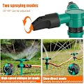 Miniatyrbillede 3 af 5: 3 stk. 360° Automatisk Græsplæne Vandingssystem, Trearmsroterende Sprinkler