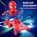 Miniatyrbilde 5 av 5: Ny Spiderman Automatisk Flip Rotasjon Skateboard Elektrisk Blå One Size