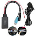 Miniatyrbillede 1 af 8: Bluetooth 5.0 AUX-kabeladapter med mikrofon Passer til Alpine KCE‑236B CDA‑9852/E CDE‑9887/R