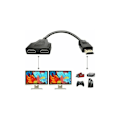Miniatyrbilde 1 av 5: HDMI Splitter Adapterkabel HDMI SPLITTER 1 INN 2 UT HDMI HANN