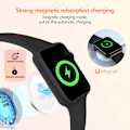 Miniatyrbillede 4 af 5: Apple Watch Oplader, Hurtigt Trådløst Magnetisk Ladekabel, Bærbart Ladekabel Kompatibelt med Apple Watch Series 8 7 6 5