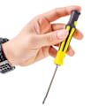 Pikkukuva 4 / 5: 6-in-1 ruuvimeisselisarja, magneettiset tarkkuus kaksipäiset kärjet, säädettävät Torx- ja ristipääruuvimeisselit, kannettavat työkalut autonkorjaukseen