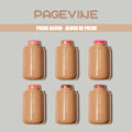 Miniatyrbilde 3 av 10: PAGE VINE Pocket Blush Stick 6 farger leppe og kinn vannlys stick highlighter lyser opp naturlig vannlys h 06-tosated teddy