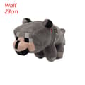 Minecraft plyslegetøj - Ulv - 23 cm Wolf-23cm