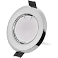 Miniatyrbillede 2 af 5: 3 stk. ultra-tynde indbyggede LED-spotlights, med 3x5w dæmpbare pærer 220v spotlightmodul, justerbart lys varm hvid 3000k