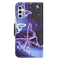Miniatyrbillede 3 af 7: Til Samsung Galaxy A15 Wallet Case Skall Mønster Beskyttelse Multicolor multifärg